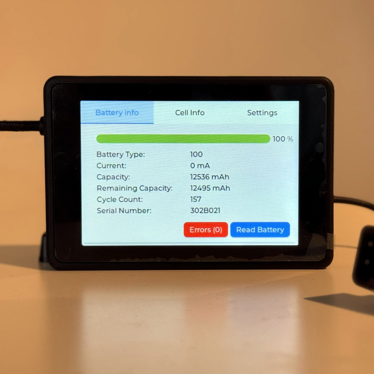 Battery Tool for S3/X3